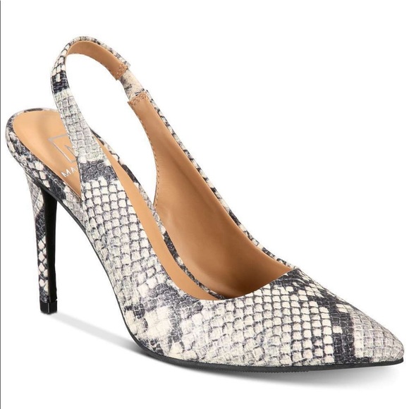 Material Girl Slingback Snack Print Heel - Picture 4 of 6